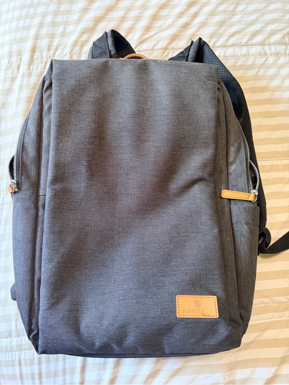 Gray Nordace Backpack – Sleek Everyday Carry
